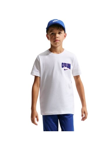 Nike vaikiški marškinėliai Chelsea F.C., balti, IQ5103 100