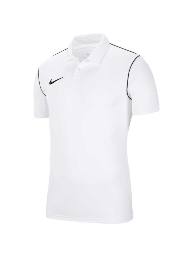 Nike Dry Park 20 Polo jaunimo marškinėliai vaikams, balti BV6903 100