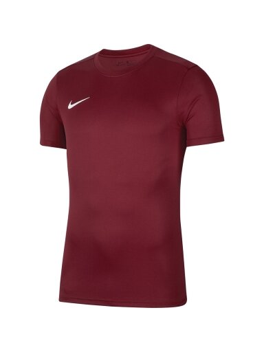 Nike Dry Park VII JSY SS vaikiški marškinėliai, bordo BV6741 677