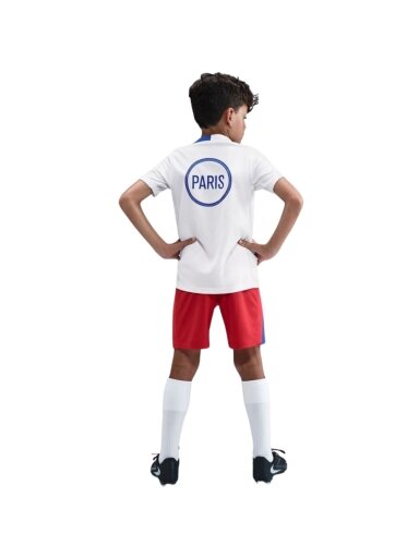 Nike PSG Strike Third vaikiški marškinėliai balti HM4445 101