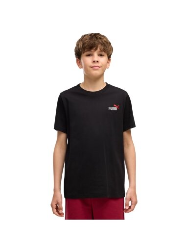 Vaikiški marškinėliai Puma Ess 2 Color Small No.1 Logo Tee black 685779 71