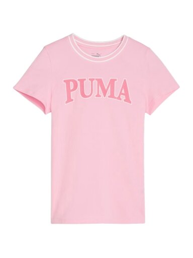 Vaikiški marškinėliai Puma Squad Tee rožinė 679387 30