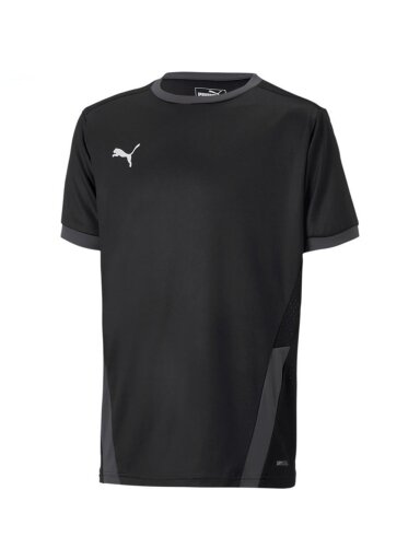 Vaikiški marškinėliai Puma teamGOAL 23 Džersis juodas 704160 03
