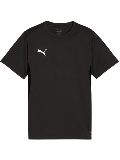 Puma TeamGoal Jersey vaikiški marškiniai juodi 658637 03