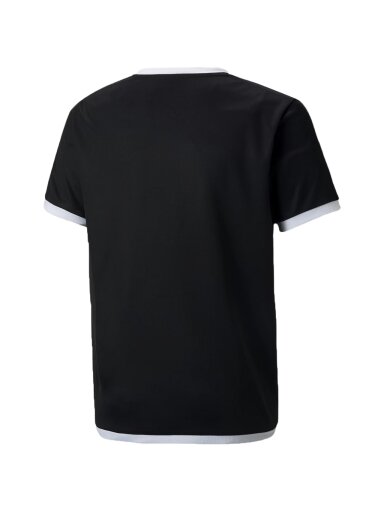 Puma teamLIGA Jersey Junior vaikiški marškinėliai juodi 704925 03