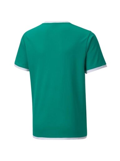 Puma teamLIGA Jersey vaikiški marškinėliai žali 704925 05