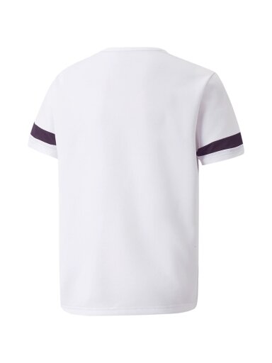 Puma teamRISE Jersey Jr vaikiški marškinėliai balti 704938 04