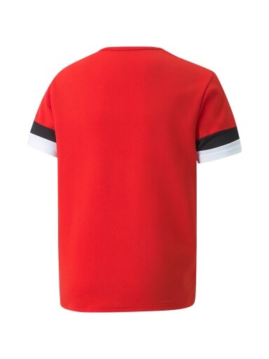 Puma teamRISE Jersey Jr vaikiški marškinėliai raudoni 704938 01