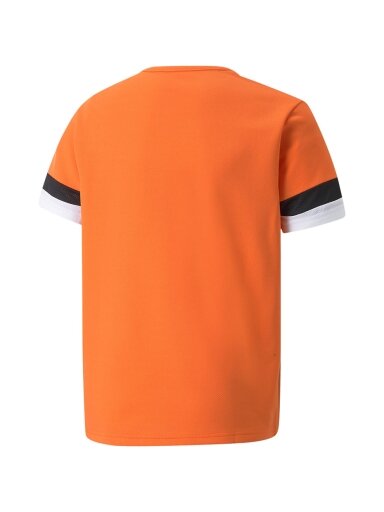 Puma teamRISE Jersey Jr vaikiški marškinėliai oranžiniai 704938 08