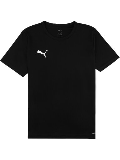 Puma teamRISE Matchday vaikiška juoda marškiniai 706284 03