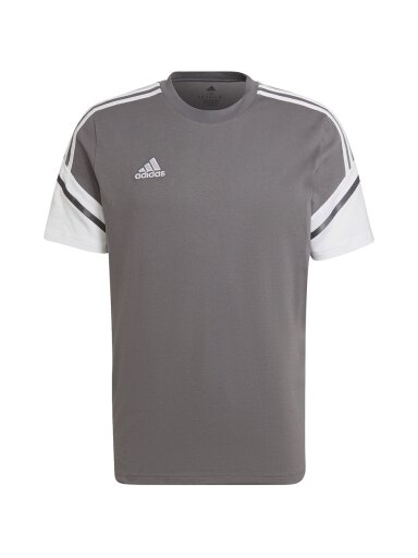 Vyriški marškinėliai Adidas Condivo 22 Tee pilkos ir baltos spalvos HD2316