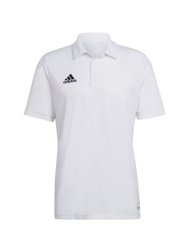 Adidas Entrada 22 Polo vyriški marškinėliai, balti HC5067