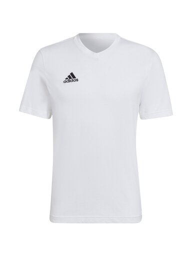 Adidas Entrada 22 Tee vyriški marškinėliai, balti HC0452