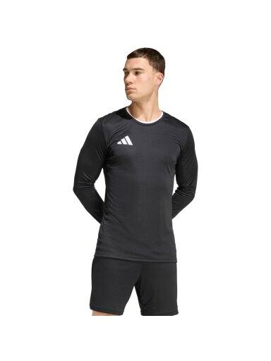 adidas Entrada 26 Long Sleeve Jersey marškiniai vyrams juodi KF5851