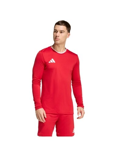 Vyriški marškinėliai Adidas Entrada 26 ilgomis rankovėmis marškinėliai raudoni KF5847