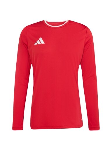 Vyriški marškinėliai Adidas Entrada 26 ilgomis rankovėmis marškinėliai raudoni KF5847