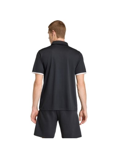 Adidas Entrada 26 Polo vyriška marškiniai juodi JZ6660