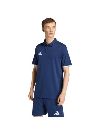 Adidas Entrada 26 Polo marškinėliai vyrams tamsiai mėlyni JZ6663