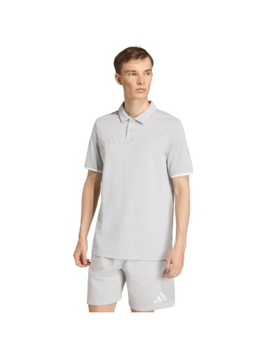 Adidas Entrada 26 Polo marškinėliai vyrams pilki JZ6662