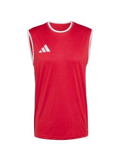 Vyriški marškinėliai adidas Entrada 26 berankoviai marškinėliai raudoni KB3932