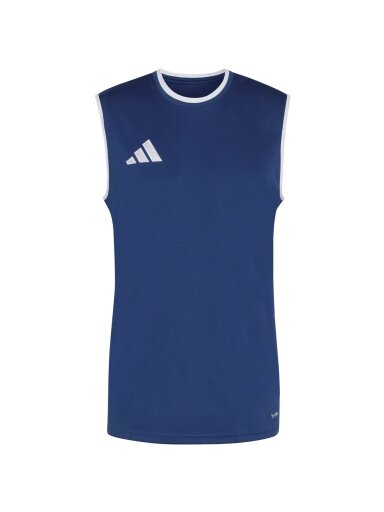 Vyriški marškinėliai Adidas Entrada 26 berankoviai marškinėliai tamsiai mėlyni KB3930