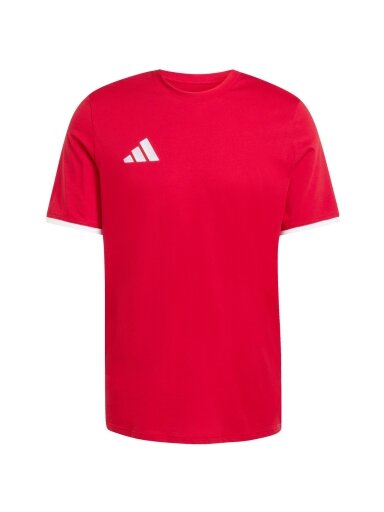Adidas vyriški marškinėliai Entrada 26 Tee raudoni JZ6676