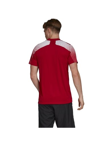 Vyriški marškinėliai adidas Regista 20 Jersey raudonos ir baltos spalvos FI4551