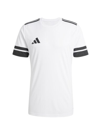 adidas Squadra 25 vyriški marškiniai balti-juodi JG5835