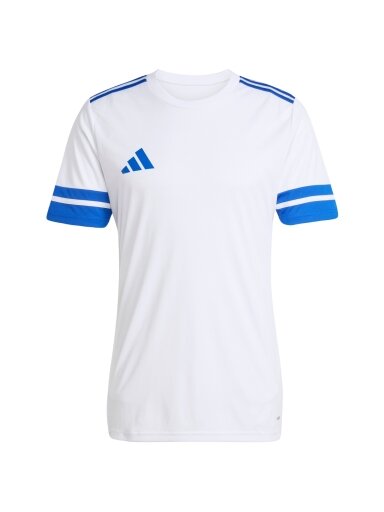 adidas Squadra 25 vyrams balta-mėlyna marškiniai JG5827