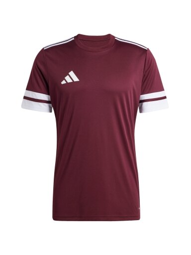 Adidas Squadra 25 vyriški marškiniai bordo spalvos JC8675