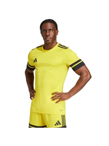 Adidas Squadra 25 Jersey Short Sleeve marškiniai vyrams geltoni JG5831