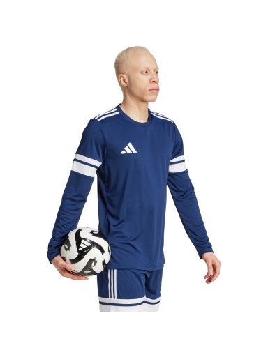 Adidas Squadra 25 Long Sleeve Jersey LM vyrams tamsiai mėlyna JF6075