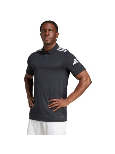 Adidas Squadra 25 Polo marškiniai vyrams juodi JY3417