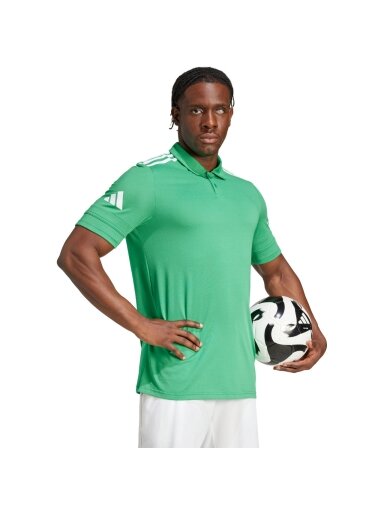 Adidas Squadra 25 Polo marškiniai vyrams žali JY3416