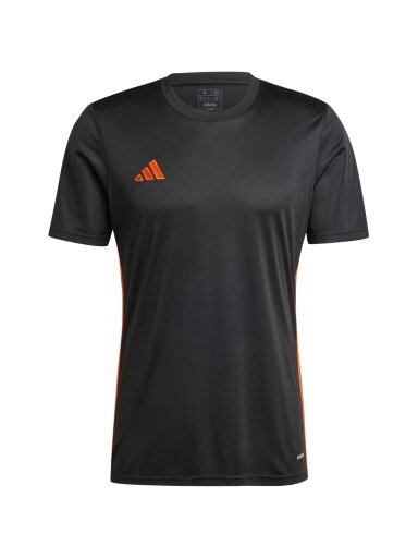 Vyriški marškinėliai Adidas Table 23 Jersey juodos ir oranžinės spalvos JI8826