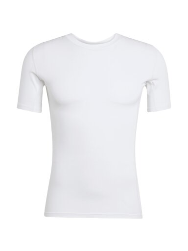 Vyriški adidas Techfit marškinėliai trumpomis rankovėmis balti JP4675