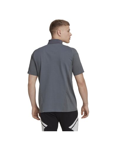 Vyriški marškinėliai adidas Tiro 23 Competition Polo pilki HU1344