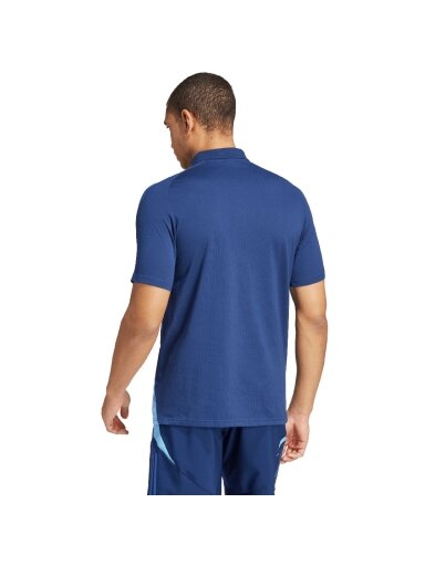 Adidas Tiro 24 Competition Polo vyriški marškinėliai, tamsiai mėlyni IR7564