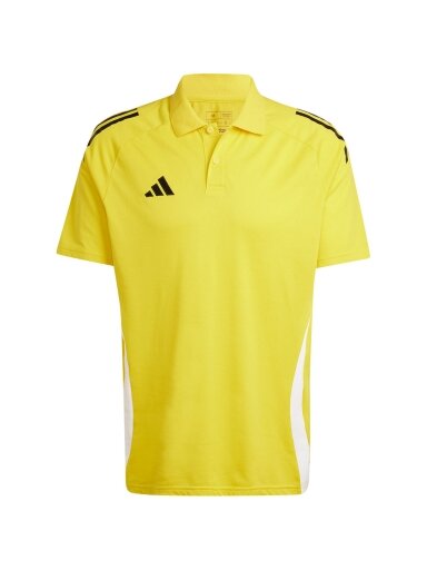 Adidas Tiro 24 Competition Polo vyriški marškiniai, geltoni IV9144