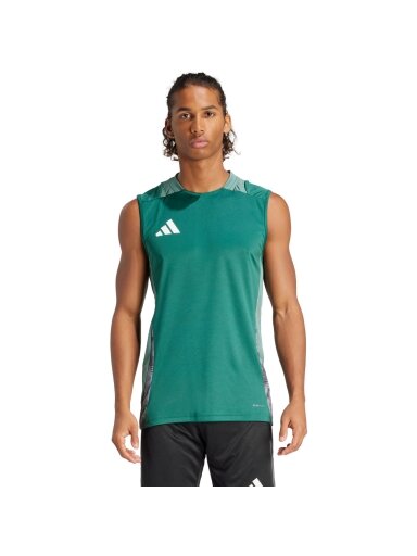 Adidas Tiro 24 Competition Training Vyriški marškinėliai be rankovių, žali IR5477