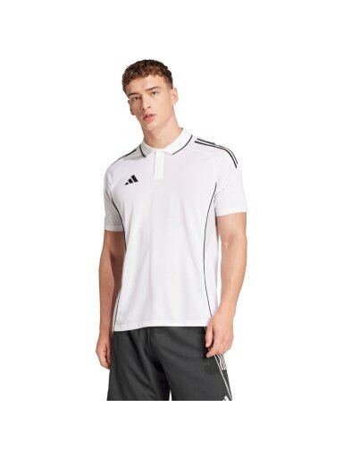 Adidas Tiro 25 Competition Polo polikinė marškiniai vyrams balta JY1807
