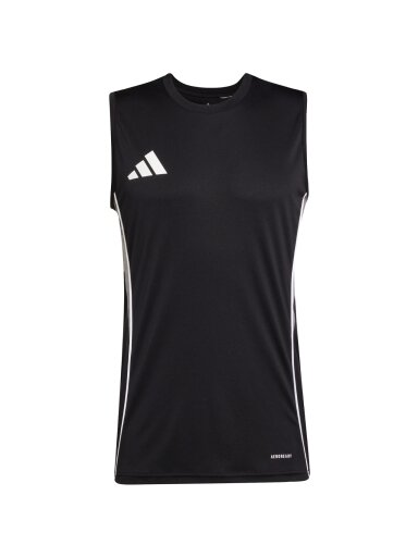 adidas Tiro 25 Competition Sleeveless Jersey vyrams juoda JJ1521