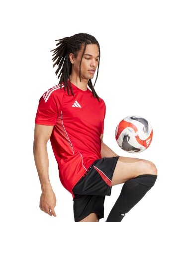 Adidas Tiro 25 Competition Training vyriški marškiniai raudoni JI6488