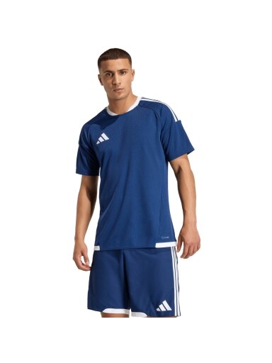 Vyrų Adidas Tiro 26 Competition Match Jersey tamsiai mėlynos ir baltos spalvos KA6168