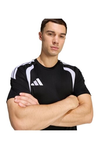 Adidas vyrams futbolo marškinėliai Tiro 26 League Jersey juodos-baltos spalvos KB1348
