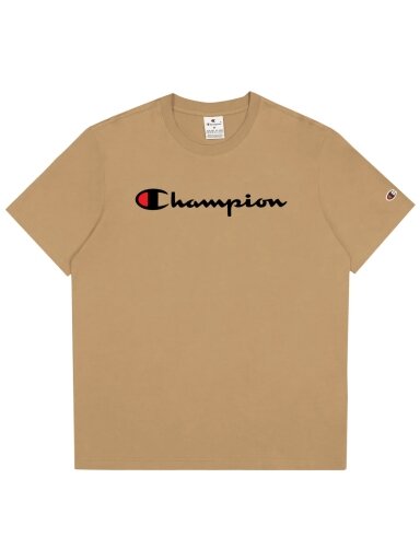 Vyrų čempionas SS Tee smėlio spalvos 220256 MS091