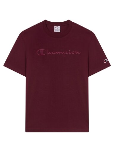 Vyrų čempionas SS Tee bordo 220273 RS522