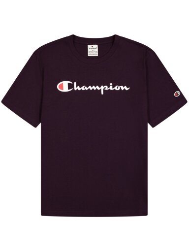 Vyriški marškiniai Champion SS Tee violetinė 220256 VS025