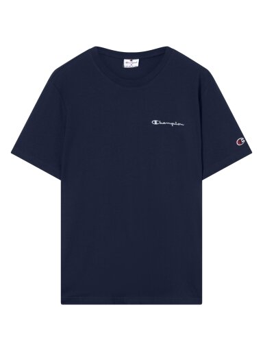 Champion SS Tee vyriški marškiniai, tamsiai mėlyni 221798 BS501