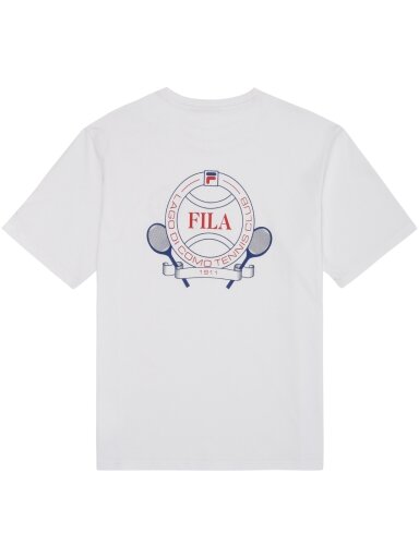 Fila Parella vyriški marškinėliai balti FAM1108 10001